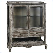Pulaski Accents Rustic Chic Wine Cabinet in Connor