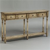 Pulaski Accents Rustic Chic Console Table in Dune