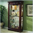 Pulaski Cappuccino Cherry Curio Cabinet