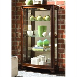 Pulaski Gallery Mantel Curio Cabinet