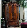 Pulaski Edwardian Antique Wood TV Armoire