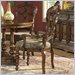 Pulaski Cantabria Wood Carved Back Arm Chair