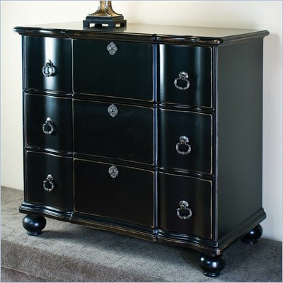 Pulaski 3 Drawer Accent Chest in Sable Finish