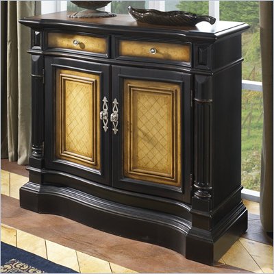 Pulaski Accents Hall Chest in Black Truffle Finish