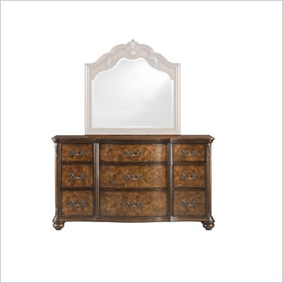 Pulaski Ashton Park Triple Dresser in Warm Cherry