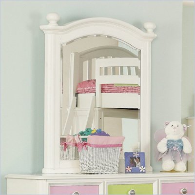 Pulaski Build-A-Bear Pawsitively Yours Kids Vertical Mirror in Vanilla
