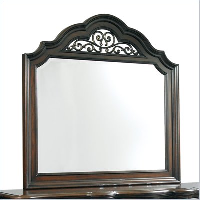 Pulaski Cassara Mirror in Cordovan Finish