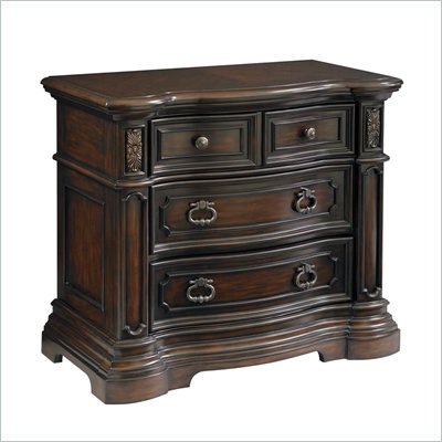 Pulaski Cassara Bed Chest in Cordovan Finish