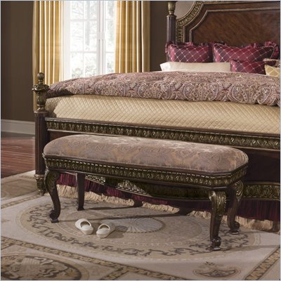 Pulaski Del Corto Uphoilstered Bed Bench