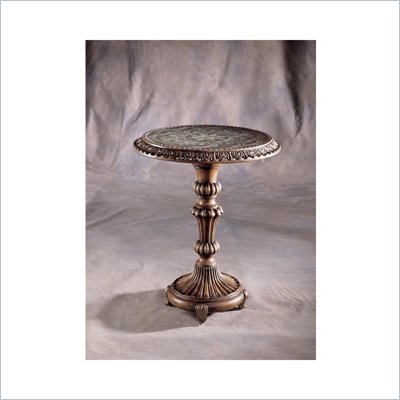 Pulaski Parched Coco Decorative Round Accent End Table