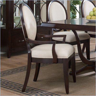 Pulaski Plaza Square Dining Arm Chair