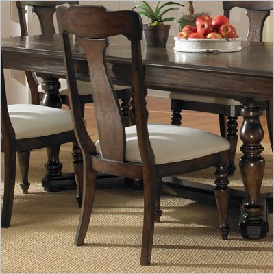 Pulaski Saddle Ridge Side Chair in Aged Pecan