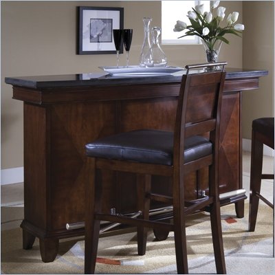 Pulaski Sixth Street Wooden Home Bar