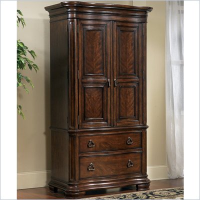 Pulaski Toscano Vialetto TV/Wardrobe Armoire in Antique Toscano Vialetto Finish