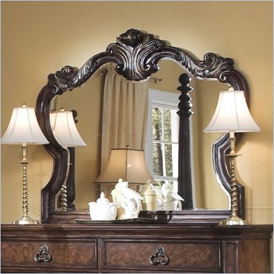 Pulaski Wellington Manor Mirror in Cherry