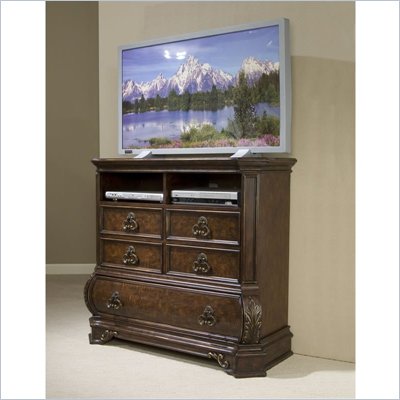 Pulaski Wellington Manor 5 Drawer Media Chest in Cherry