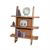 Berg Furniture Ladder 3 Shelf Wood Bookcase