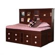 ADD TO YOUR SET: Berg Furniture Sierra Wide Bookcase Headboard
