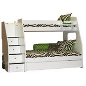 Berg Furniture Enterprise Lofts Twin Over Full Bunk Bed