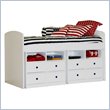 ADD TO YOUR SET: Berg Furniture Utica Lofts Tall Twin Captain's Bed