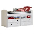 ADD TO YOUR SET: Berg Furniture Utica Lofts 4 Drawer Dresser for Tall Twin Bed