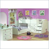 Berg Furniture Sierra L-Shaped Full over Twin Captains Bunk Bed 