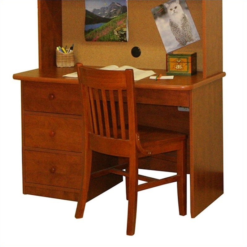 Berg Furniture Sierra Beechwood Student Computer Desk