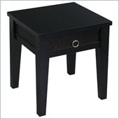 Avenue Six Banyan End Table in Black