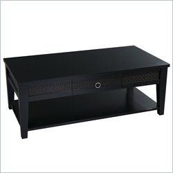 Avenue Six Banyan Coffee Table in Black Best Price