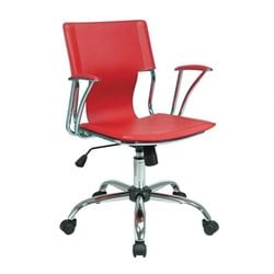 Avenue Six Dorado Office Chair in Red