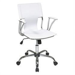 Avenue Six Dorado Office Chair in White