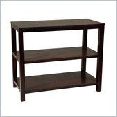 Avenue Six Merge Foyer Console Table in Espresso