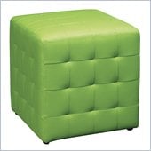 Avenue Six Detour 15 Mesh Fabric Cube in Green
