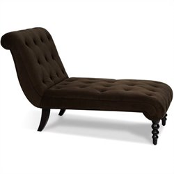Avenue Six Curves Tufted Chaise Lounge Best Price