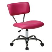 Avenue Six Vista Task Office Chair in Pink