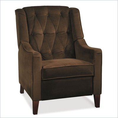 Avenue Six Curves Tufted Recliner