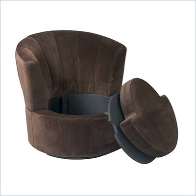 Avenue Six Curves Barrel Chair
