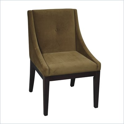 Avenue Six Curves Willow Chair in Brushed Olive
