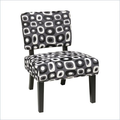 Avenue Six Jasmine Accent Chair in Twilight Grey