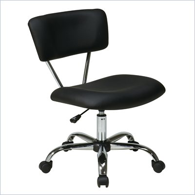 Avenue Six Vista Task Office Chair in Black
