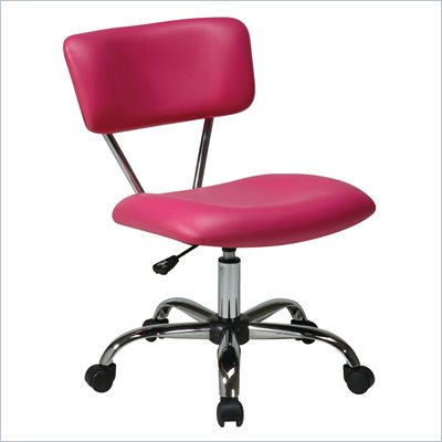Avenue Six Vista Task Office Chair in Pink
