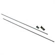 ADD TO YOUR SET: Uniflame Adjustable Fireplace Curtain Rod Kit