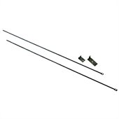 Uniflame Adjustable Fireplace Curtain Rod Kit
