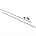 Uniflame Adjustable Fireplace Curtain Rod Kit