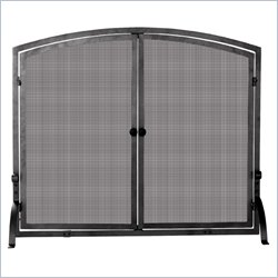 Uniflame Large Single Panel Olde World Iron Screen with Doors