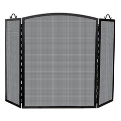 Uniflame Medium 3 Panel Olde World Iron Arch Top Screen