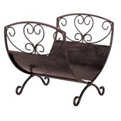 Uniflame Vintage Copper Ornate Log Holder
