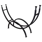 Uniflame Contemporary Black Log Rack