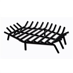 Uniflame 27 Inch Hex Shape Bar Grate for Outdoor Fireplaces