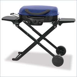 Uniflame Tailgate LP Gas BBQ Grill with Foldable Cart